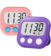 Timer for Kids Teachers Supplies Digital Kitchen Timers for Cooking Large Magnetic Classroom Time...