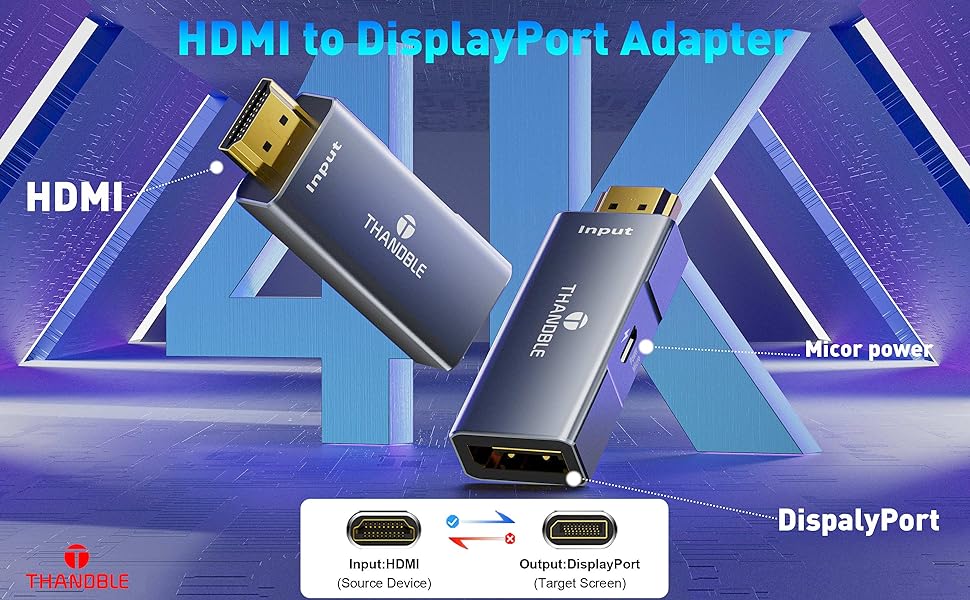hdmi to displayport