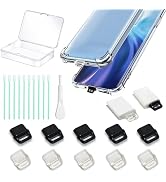 10 Pack USB-C Port Plug, Easy to Grip USB C Dust Plugs, C-Type Dustproof Dlug, Dustproof Plug Kit...