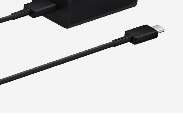 Samsung 15W Power Adapter With USB Cable Black