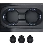 Car Cup Holder Insert/Holder Position Limiter - Anti Shake Silicone Car Coasters Bottle Stabilize...