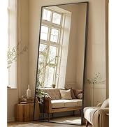 Antok Full Length Mirror, 71"x28" Floor Mirror, Floor Standing Freestanding Full Body Mirror with...