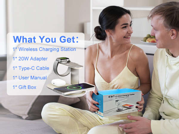 iphone 3 in 1 charging station