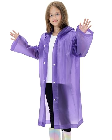 girl boy raincoat