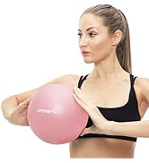 APEXUP Yoga Ball Exercise Ball, Pilates Ball, Anti Slip Stability Ball, Heavy Duty Gym Ball for F...