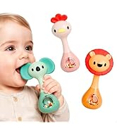 iPlay, iLearn Baby Shaker Rattle Toy, Babies Teething Sensory Toys 3-6-12 Month, Infant Developme...
