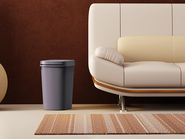 LIVING ROOM TRASH CAN