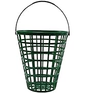 ZLY Golf Ball Basket, Golfball Container with Handle Ball Holder Contain Stadium Accessories