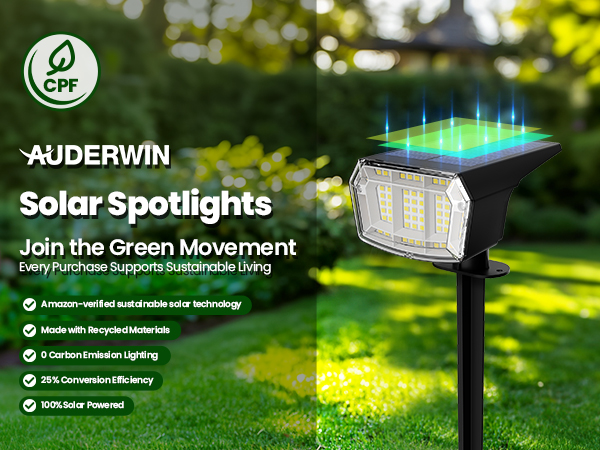 solar spot lights outdoor waterproof