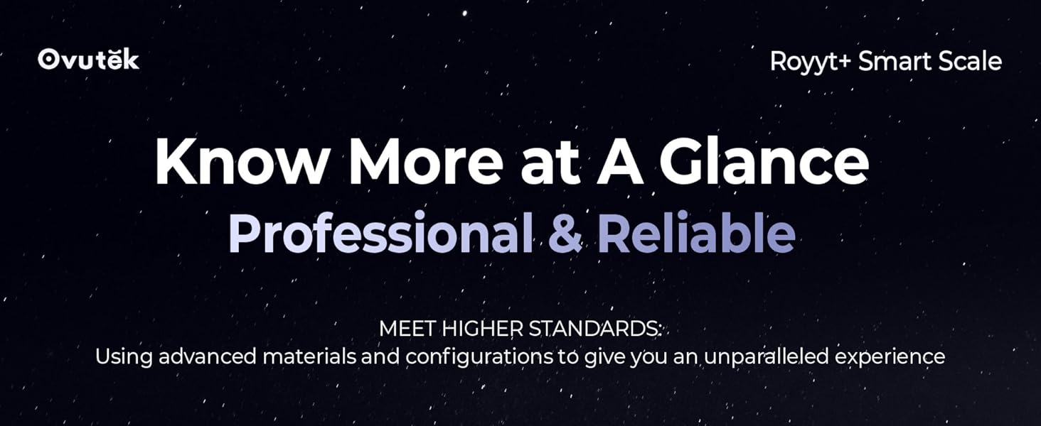 Professional Smart Scale for Body Weight, BMI, Body Fat, Muscle Mass