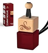 Luxury Amber Saffron Car Perfume | Long Lasting Hanging Air Freshener Diffuser | Odor Neutralisin...