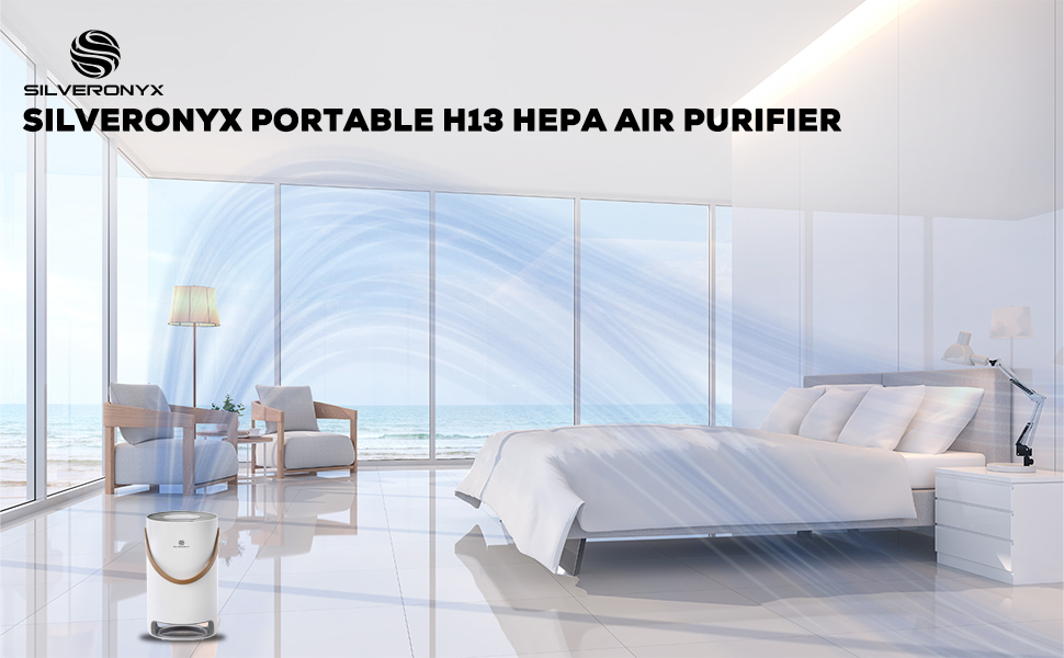 Silveronyx Air Purifiers for clean fresh air for the whole house and family