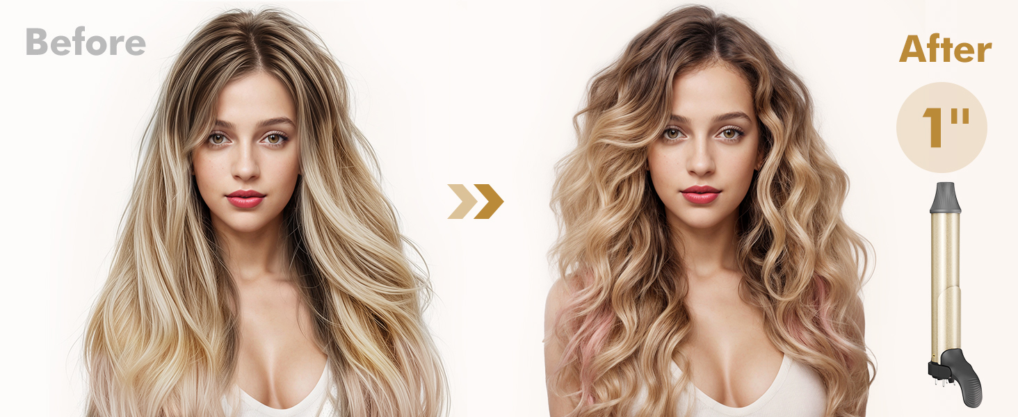 Rotating Curling Iron