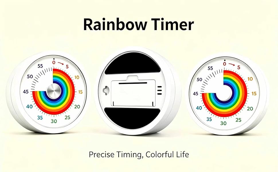 60-Minute Visual countdown Timer for Kids and Adults