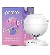 POCOCO Star Projector, Real Planetarium Galaxy Projector with Rechargeable Battery, Birthday Gift...