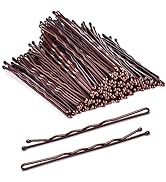 Large Bobby Pins Brown,MORGLES 2.75" Jumbo Hair Pins Brown Long bobby Pins for Thick Hair for Wom...