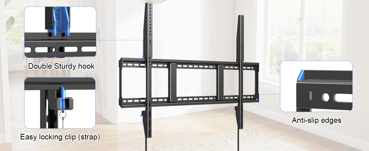 Suptek Heavy Duty Fixed TV Wall Mount