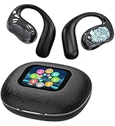 Piluyaa Open Ear Earbuds Ultra Comfort Wireless Bluetooth 5.4 Headphones Over The Ear Earbuds wit...