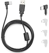 YQMAJIM Dash Cam Power Cord,(10Ft Power Only)USB C Dashcam Charger Cable,USB Type-C Mirror Camera...