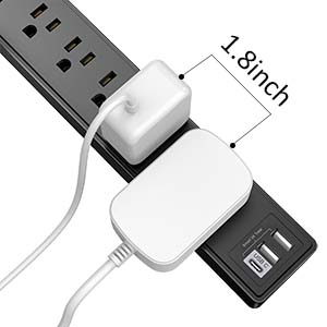 Widely Spaced Outlet
