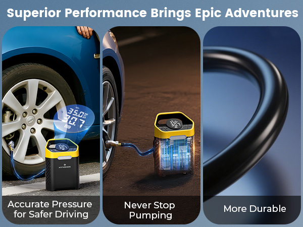 Cordless Portable Tire inflator