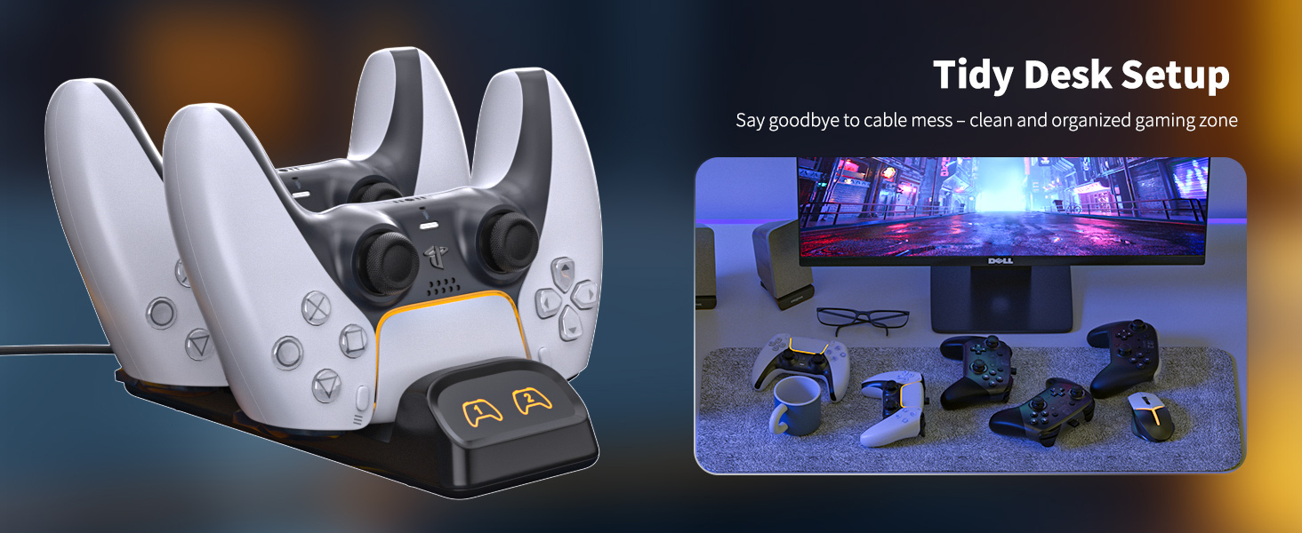 ps5 controller charger station