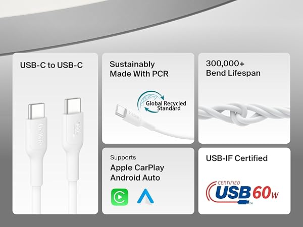 USB-C to USB-C Cable