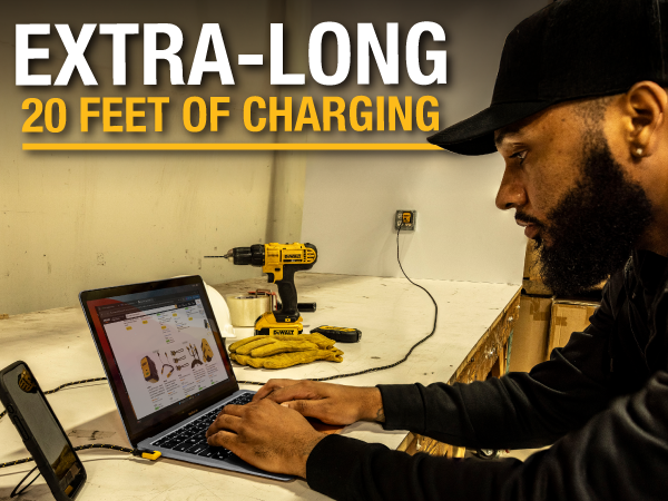 working, or charging from a distance—enjoy more freedom without cable restrictions