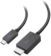 Cable Matters [Designed for Surface] 48Gbps USB-C to HDMI Cable 6 Feet / 1.8 Meters Supports 4K 1...