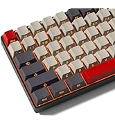 Rainy75 Shine Through Double Shot PBT Keycaps Set, Cherry Profile Custom Keycaps 60 65 75 100 Per...