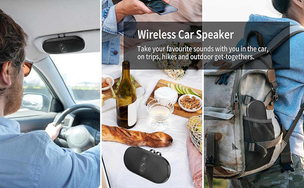 auto bluetooth speaker for car