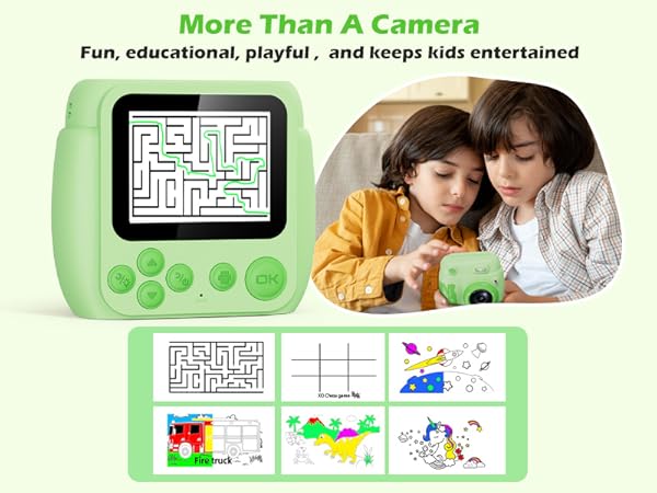camera for kids no games