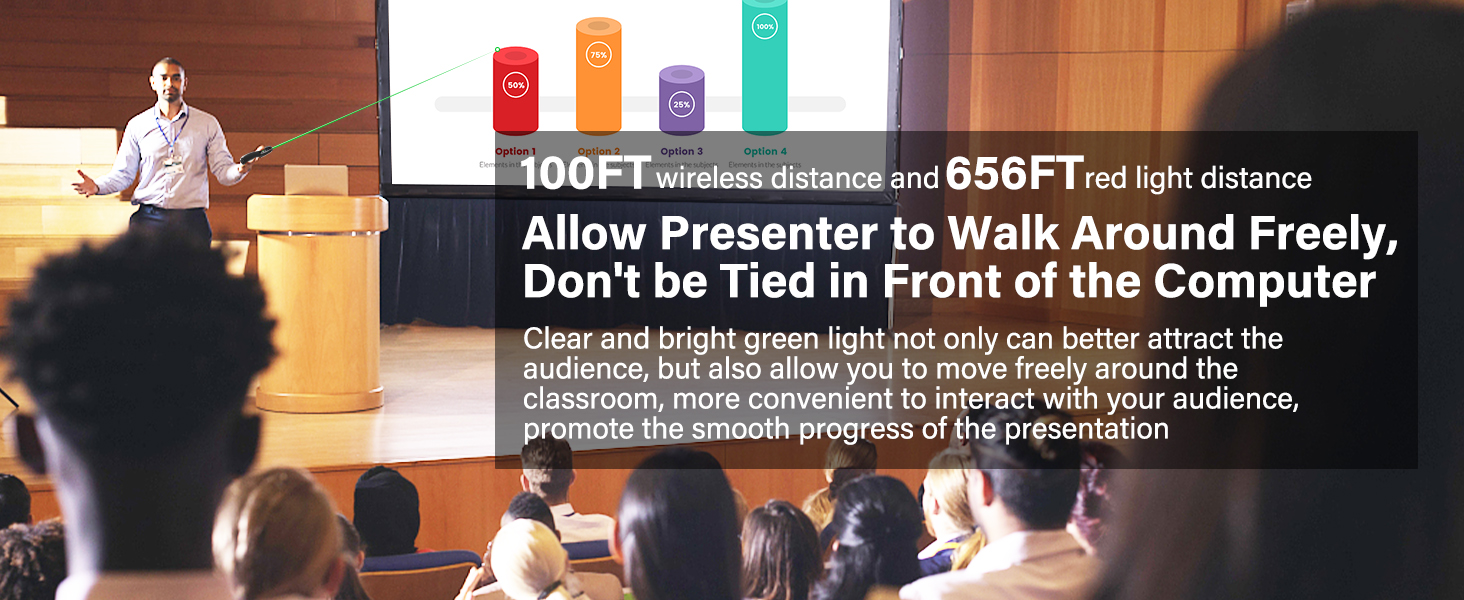 presentation clicker wireless presenter remote