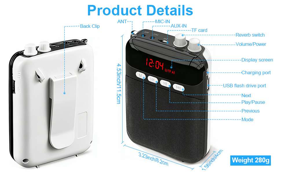 Voice Amplifier for Teachers