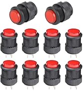 RuoFeng 4 Pin Push Button Switch R16-503AD OFF-ON LED Light Self-locking Latching Push Button Swi...