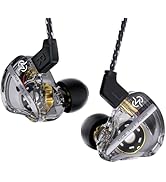 CCZ DC01 Pro in Ear Monitor Headphones, iems for Gaming, Professional Gaming Earbuds Super Bass W...