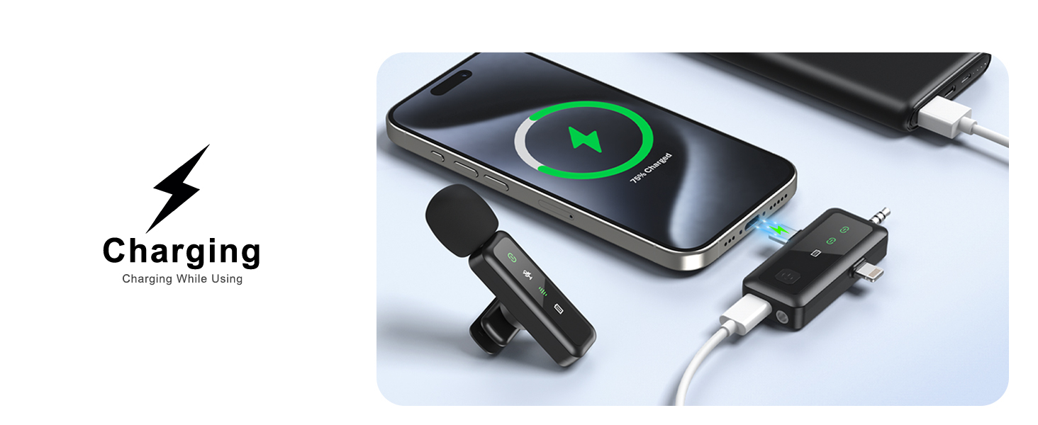 streaming microphone, microphone wireless, tiny microphone, clip on microphone,