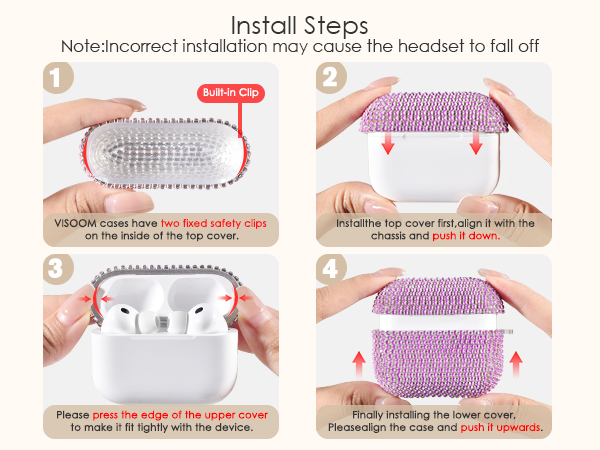 Apple Airpods Case Pro 3 4 2 1 for women