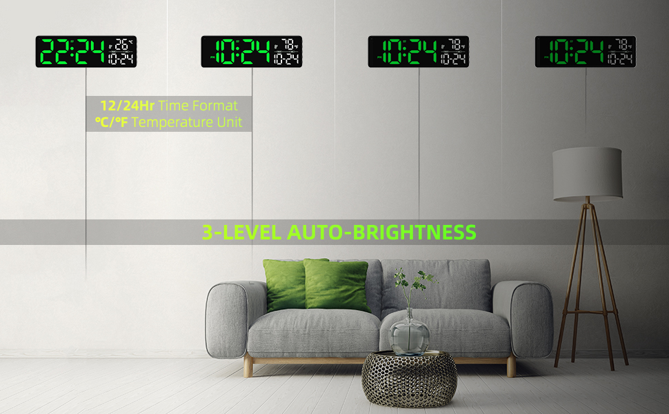 3-Level Auto-Brightness