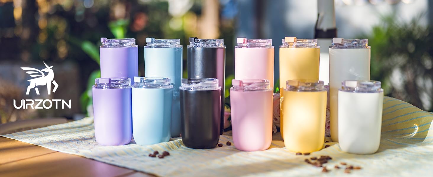 UIRZOTN Travel Insulated Tumblers——10oz &amp;amp;amp;amp; 16oz Tumbler