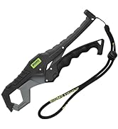 Booms Fishing G05 Fish Lip Gripper Saltwater, 9.4" Plastic Catfish Grippers Pliers, Fish Grabber ...