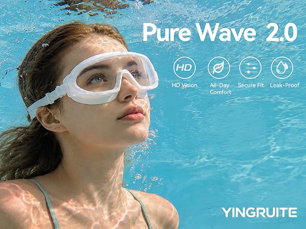 Yingruite Purewave 2.0 Swim Goggles