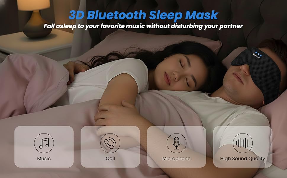 Sleep Headphones Bluetooth 5.4