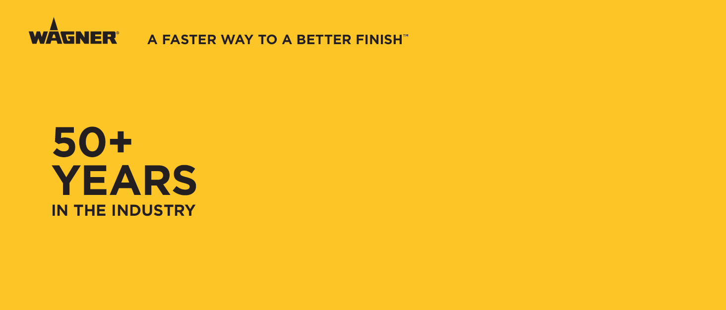 wagner paint sprayers, steam cleaning, paint rollers and heat guns with 50+ years in the industry