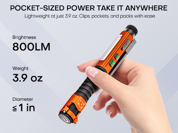 portable flashlight