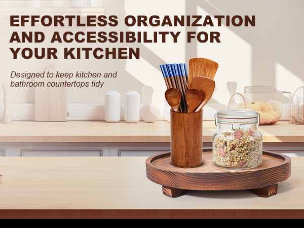 Kitchen Decor Wooden Riser for Soap Dish,