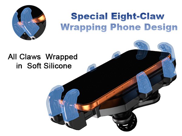 Anti-Theft motorcycle phone holder