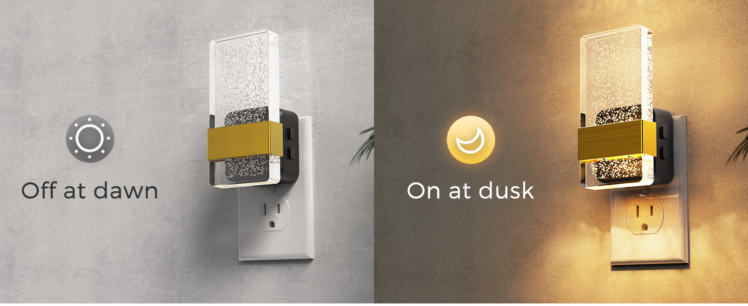 Dusk to Dawn Sensor Dimmable Nightlights