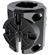 SANJOON Kayak Rail Mounts Adapter, Compatible with Hobie H-Rail - Kayak Fishing Accessories Black...