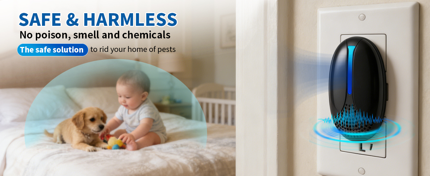 The safe solution to rid your home of pests